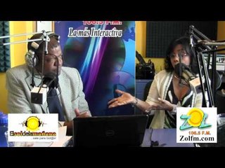 Altagracia Paulino Dir. Pro Consumidor debatiendo el precio del pollo en Elsoldemanana, Zolfm.com