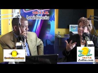Alejandrina Germán, Ministra de la Mujer Elsoldelamañana parte4, Zolfm.com