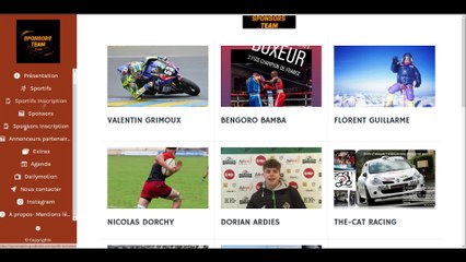 Présentation  Sponsors Team 170419