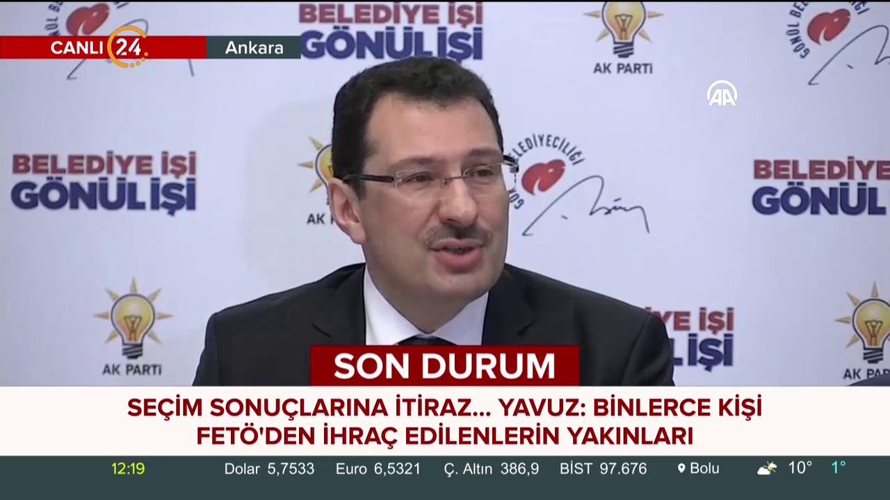 İstanbul'da seçim iptali