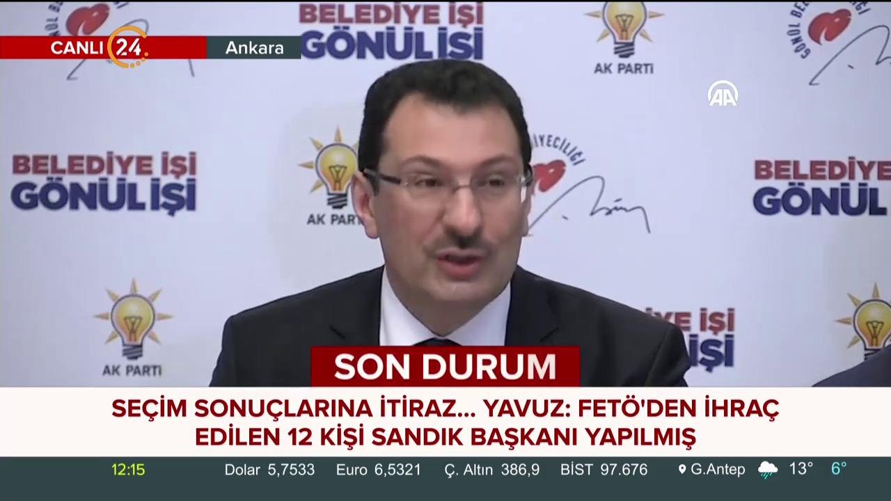 İstanbul'da seçim iptali
