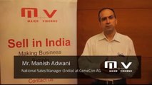 How M V Helped CemeCon AG for recruitment & Market research? - Mr. Manish Adwani (NSM,India-CemeCon AG)