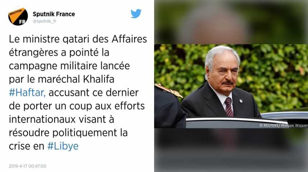 Le maréchal Haftar accusé de « crimes de guerre », après des tirs de roquette sur Tripoli