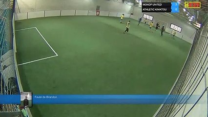 Faute de Brandon - MONOP UNITED  Vs ATHLETIC KINIKTOU  - 16/04/19 20:00 - LIGUE 3