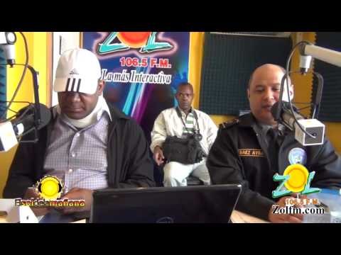 Hector Mojica, Dir. OTTT y Maximo Aybar vocero PN semana santa 2013 parte3 en Elsoldelamañana