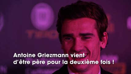 Antoine Griezmann papa : première photo de ses deux adorables enfants !