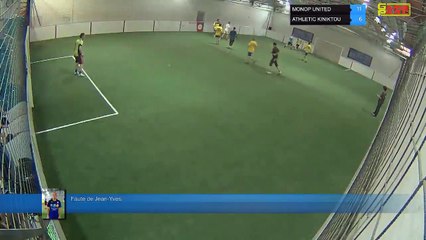 Faute de Jean-Yves - MONOP UNITED  Vs ATHLETIC KINIKTOU  - 16/04/19 20:00 - LIGUE 3