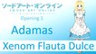 Sword Art Online  Alicization OP -  ADAMAS - Xenom Flauta Dulce