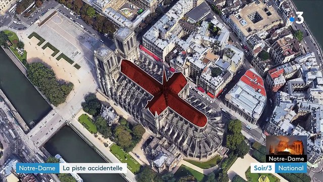 Incendie de Notre-Dame de Paris : la piste accidentelle privilégiée