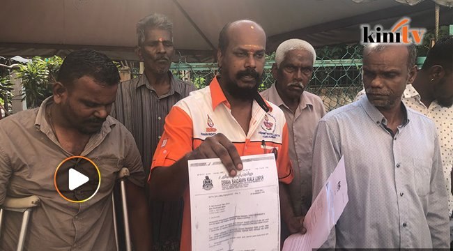 Penduduk mohon beri tanah dulu sebelum roboh kuil