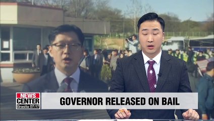 Gyeongsangnam-do Province governor released on bail after detained for 77 days