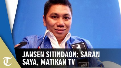 Tak Percaya Hasil Quick Count, Jansen Sitindaon: Saya Sarankan Matikan TV dan Tunggu Hasil Resmi