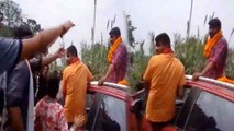 Kanhaiya Kumar faces Protest during Bihar's Begusarai Road Show | Oneindia News
