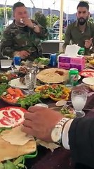 وسيم الأسد يحتفل بافتتاح 3 مقالع في ريف دمشق (فيديو)