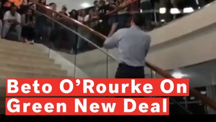 Download Video: Beto O'Rourke: Green New Deal Will Spur As Much 'Sacrifice' As World War Two