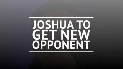 BOXING: General: Joshua to face new opponent after Miller's "adverse" drugs test