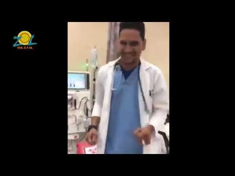 Comentando vídeo viral de médicos y pacientes bailando en área de diálisis de hosp. Ney Arias Lora