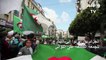 الجزائريون نزلوا إلى الشارع للجمعة التاسعة على التوالي