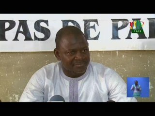 RTB/Politique - Conférence de presse du mouvement brassard noir