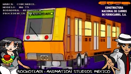 Rockotla01 Y MIVA presentan algunos trenes del metro de la CDMX