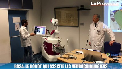 La Minute Santé : Rosa, le robot qui aide les neurochirurgiens de la Timone