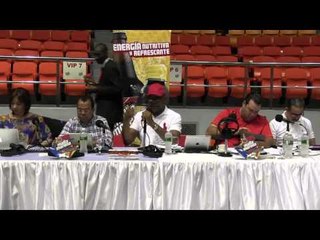 Elsoldelamañana desde la arena del cibao 34to torneo de baloncesto abasaca 2014 parte1