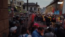 Clashes in Ecuador erupt as pro-Assange protesters rally in Quito