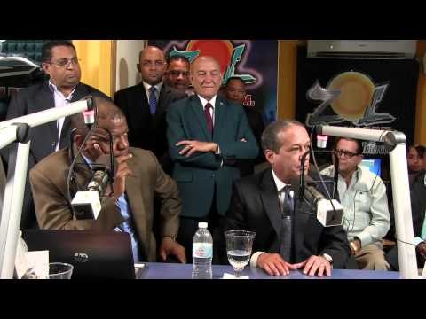 Reinaldo Pared Peréz candidato presidencial PLD habla en Elsoldelamañana parte1