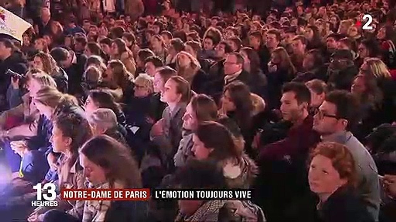 Notre-Dame de Paris : l'émotion toujours présente