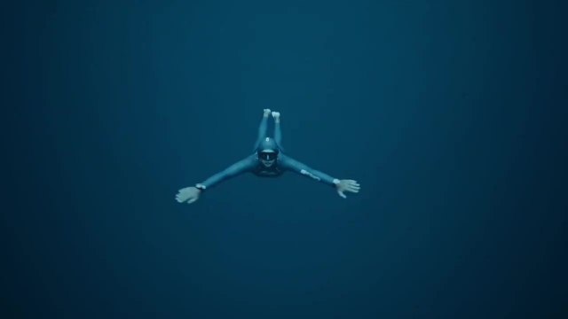 Le terrifiant cri de l'océan posté par l'apnéiste Guillaume Néry