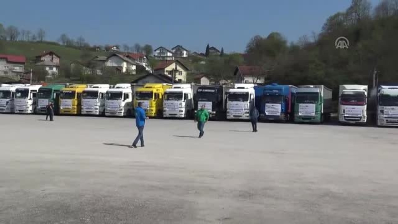 Bosna Hersek'ten Suriyelilere Gıda Yardımı