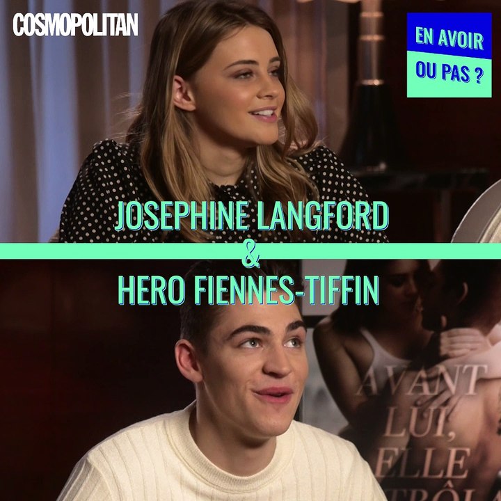 After - Chapitre 1 : l'interview "en avoir ou pas" de Josephine Langford et Hero Fiennes-Tiffin