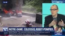 Colossus, ce robot-pompier qui a aidé à sauver Notre-Dame de Paris