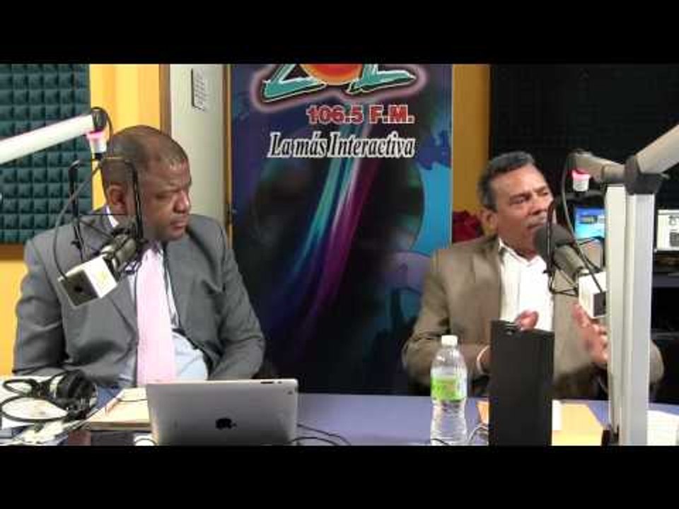 Radhamés  Segura candidato presidencial PLD en Elsoldelamañana parte1