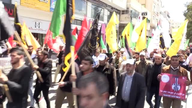 Filistin Esirler Günü Gösterisi