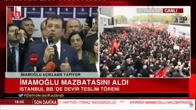 İBB’de tarihi devir teslim töreni