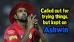 IPL 2019 | Called out for trying things, but kept on: Ashwin