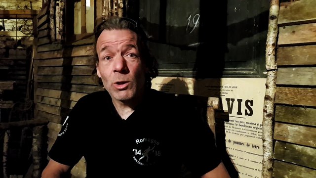 Jean-Paul De Vries de Romagne-sous-Montfaucon monte une exposition dans le château de Guillaume II aux Pays-Bas