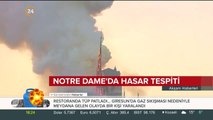 Notre Dame'da hasar tespiti