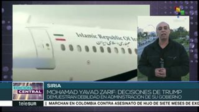 Canciller iraní se reúne con presidente sirio en Damasco