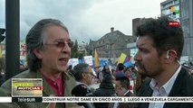 Marchan ecuatorianos contra medidas del gobierno de Lenín Moreno