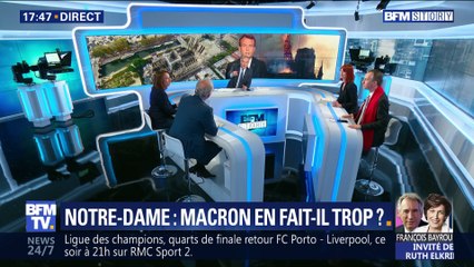 Notre-Dame: Emmanuel Macron en fait-il trop ?