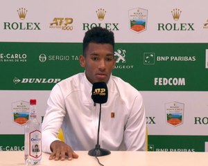 Monte-Carlo - Auger-Aliassime : "Continuer à apprendre"