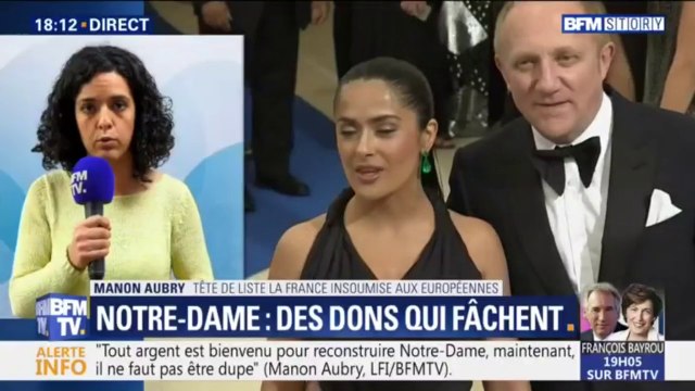 Manon Aubry: Si ces entreprises veulent contribuer au patrimoine national, qu'ils le fassent en payant leurs impôts