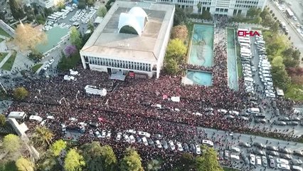 Ekrem İmamoğlu İbb Binası Önünde Toplananlara Hitap Etti