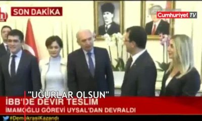 Ekrem İmamoğlu'ndan Mevlüt Uysal'a: Uğurlar olsun