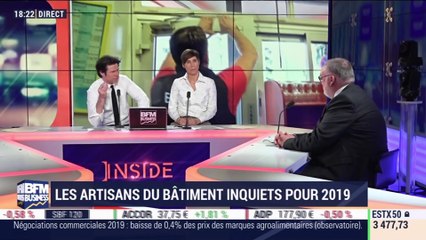 Les artisans du bâtiment inquiets pour 2019 - 17/04