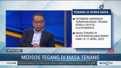 Medsos Tegang di Masa Tenang