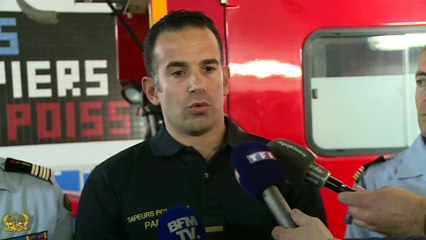 Notre-Dame: "arrivés en haut, c'est dramatique" (pompiers)