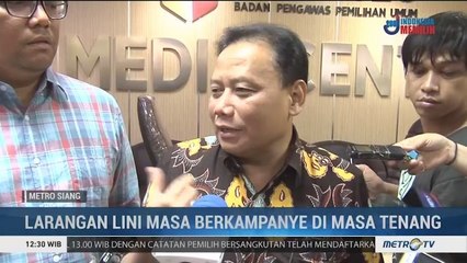 Masa Tenang Kampanye, Bawaslu-Kemenkominfo Awasi Linimasa